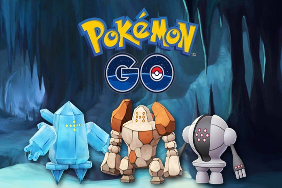 Regirock é o próximo pokémon lendário que chegou às raids de Pokémon GO