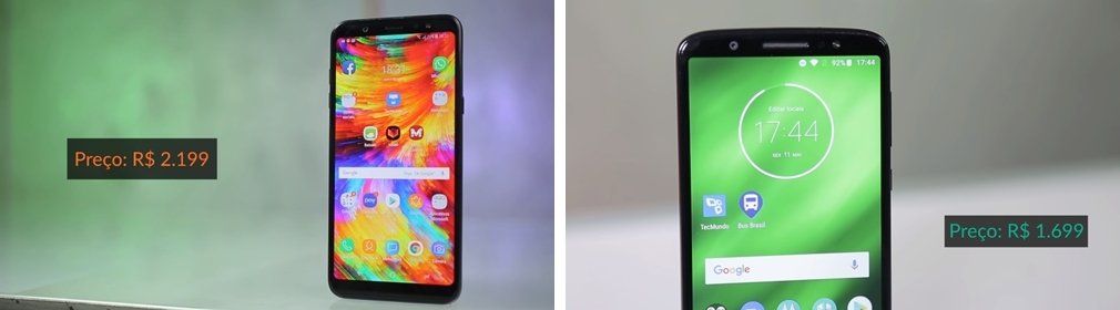 Galaxy A6+ vs Moto G6 Plus