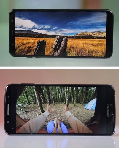 Moto G6 Plus vs Galaxy A6+