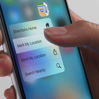 Imagem de 3D Touch do iPhone pode deixar de ser usado pelos celulares da Apple