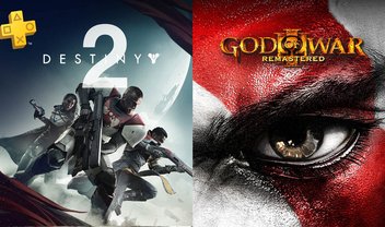 PS Plus de setembro está BOMBÁSTICA: Destiny 2 e God of War 3 Remastered