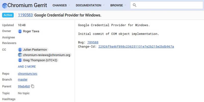 chromium gerrit
