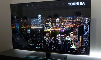 Toshiba lança TV 4K HDR com apenas 2,5 mm de espessura