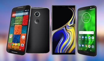 Top 10 com os smartphones mais buscados no Comparador do TecMundo em agosto