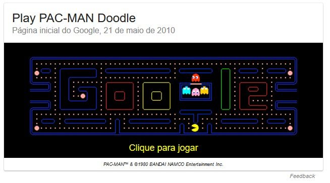 Google faz 17 anos; olha só as brincadeiras escondidas no maior buscador do  mundo – Vírgula