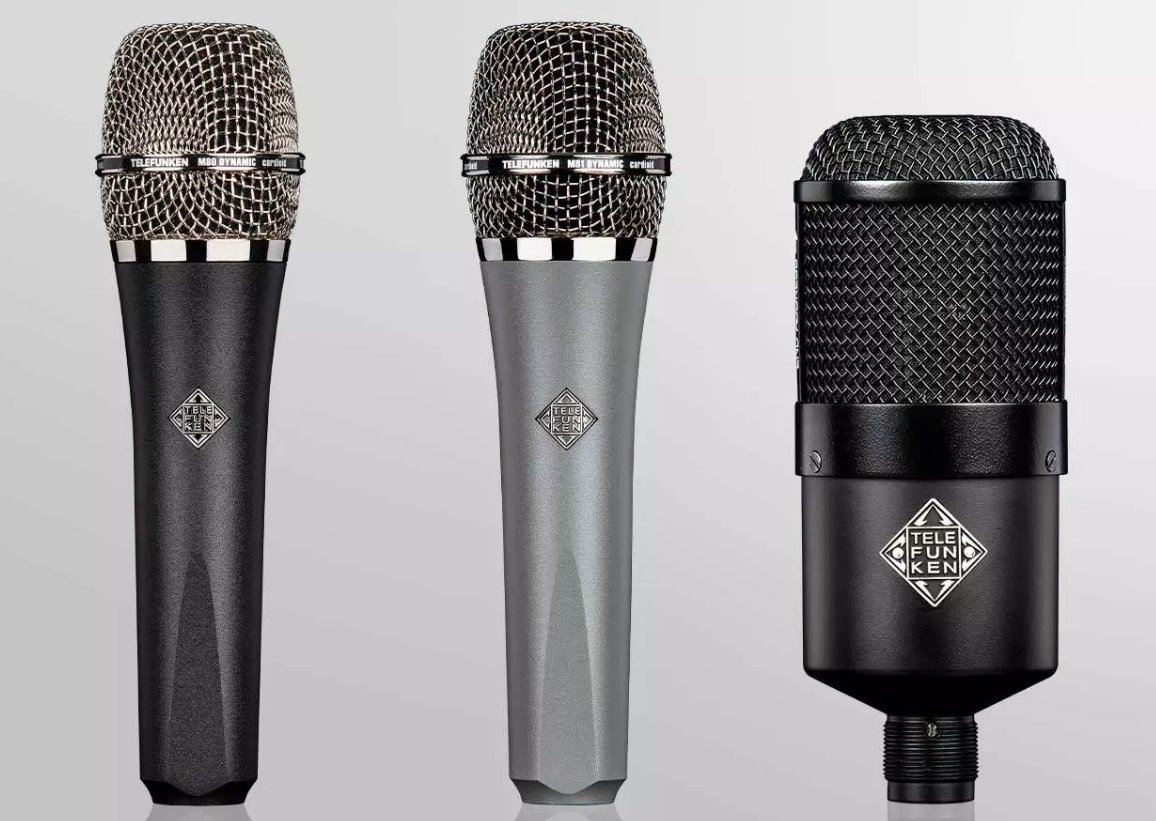 Microfones.