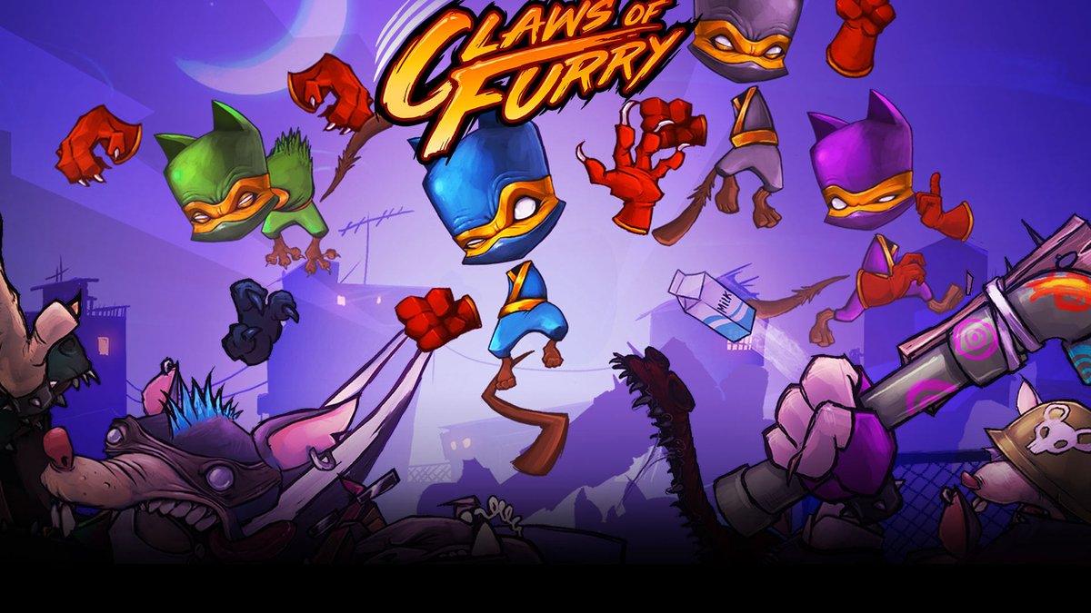 Tome o papel de um gato ninja em Claws of Furry, já disponível