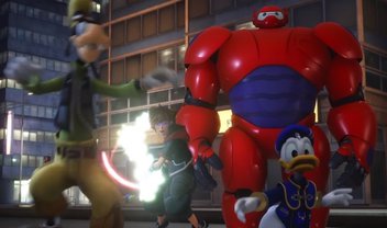 Kingdom Hearts 3 revela experiência VR e novo trailer com Big Hero 6