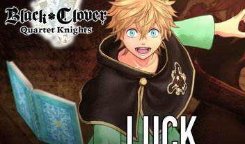 Luck é o destaque do novo trailer de Black Clover: Quartet Knights