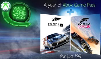 Promoção rende 12 meses de Game Pass e dois games da série Forza