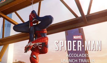 Spider-Man de PlayStation 4 ganha trailer reforçando todas as notas altas