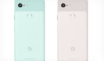 Pixel 3 da Google deve chegar ao mercado em preto, branco, verde e rosa