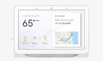 Vazou: conheça o Home Hub, o display inteligente da Google