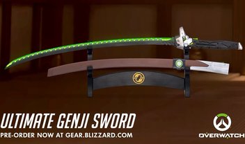 Réplica oficial da espada de Genji é sonho de consumo para fãs de Overwatch