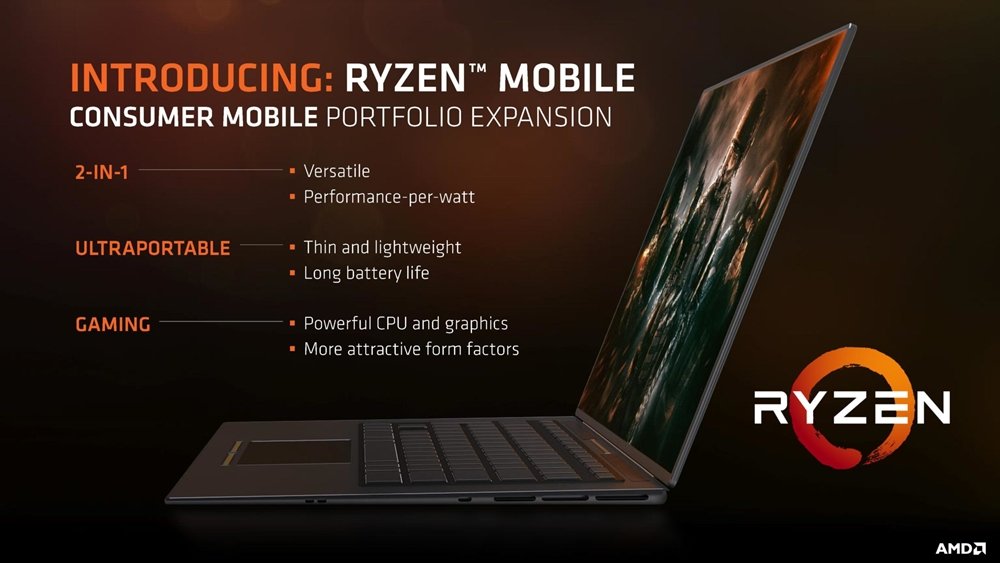AMD Ryzen mobile notebooks