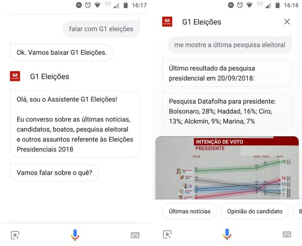 G1 nas Eleições