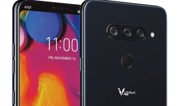 Imagem vazada do LG V40 ThinQ confirma as três câmeras na traseira