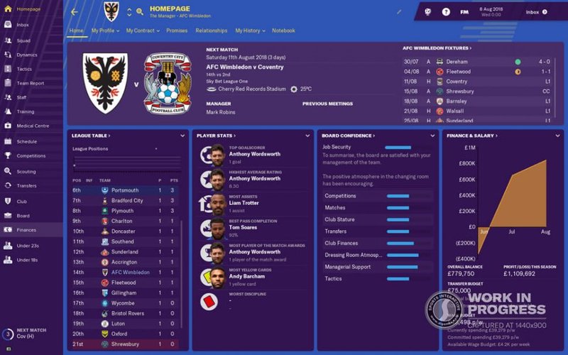 Football Manager 2019