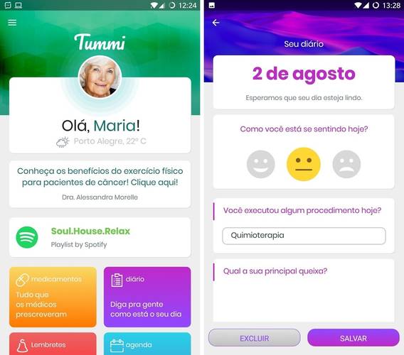 apps paciente com cancer