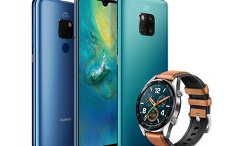 Mate 20, Mate 20 Pro e Huawei Watch GT têm imagens vazadas