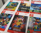 Nintendo começa a vender cartões com jogos e serviço online no Brasil