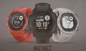 Garmin anuncia o Instinct, smartwatch bem robusto e com GPS