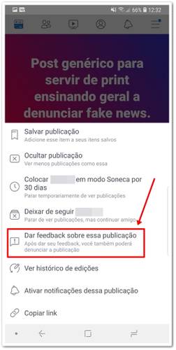 Fake news Facebook