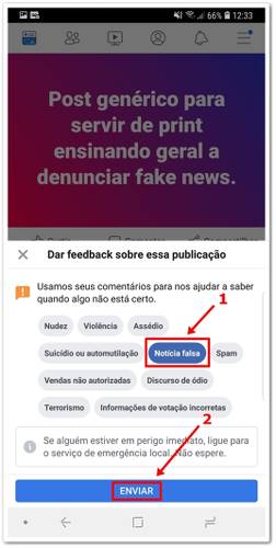 Fake news Facebook