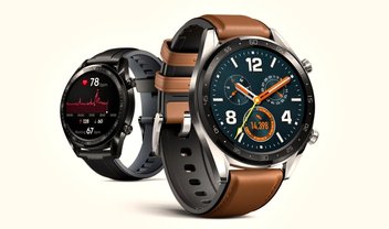 Huawei lança Watch GT com bateria que dura até 2 semanas sem recarga