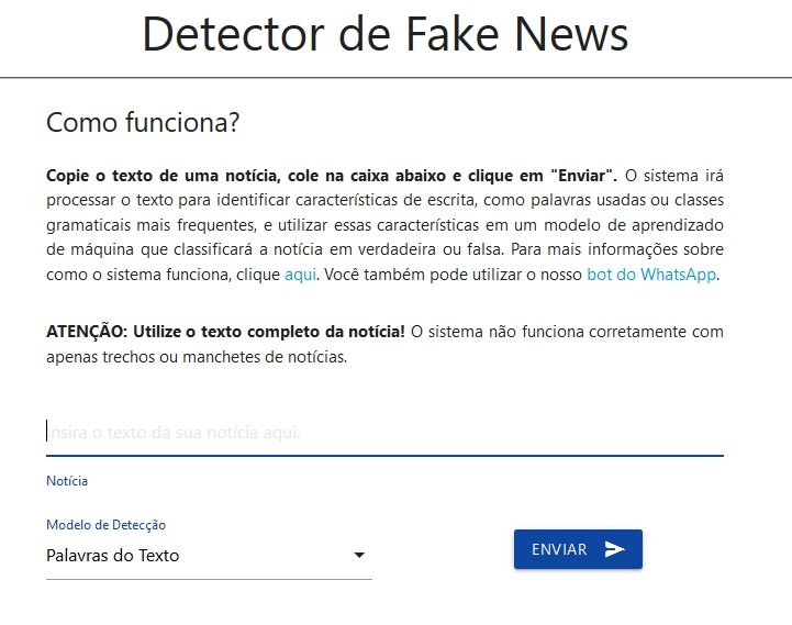 detector de fake news
