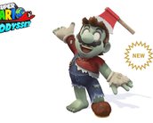 Mario vira zumbi em roupa de Halloween para Mario Odyssey