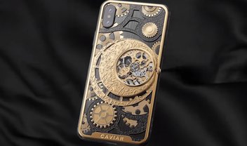 Case transforma o iPhone XS em um relógio mecânico de luxo