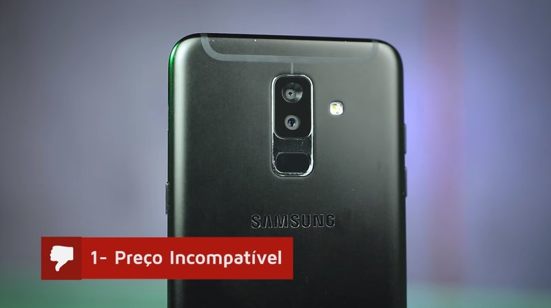 Galaxy A6+ prós e contras