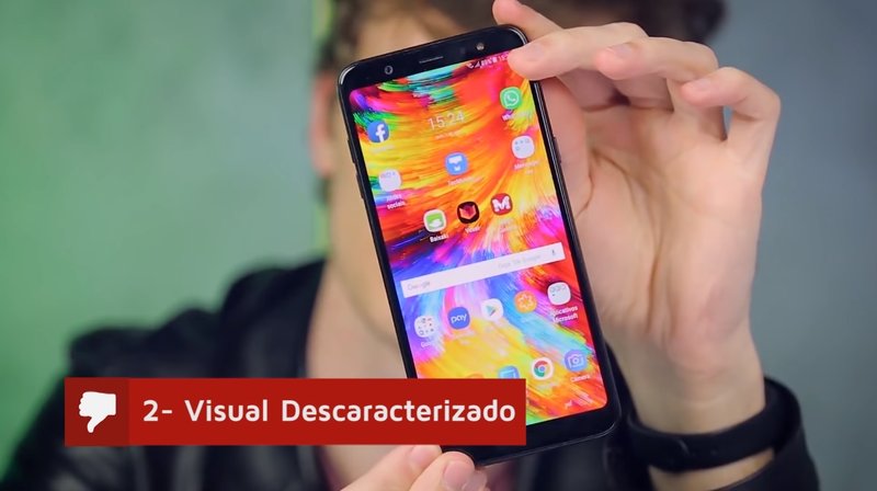 Galaxy A6+ prós e contras