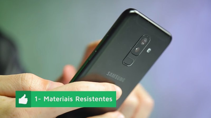 Galaxy A6+ prós e contras