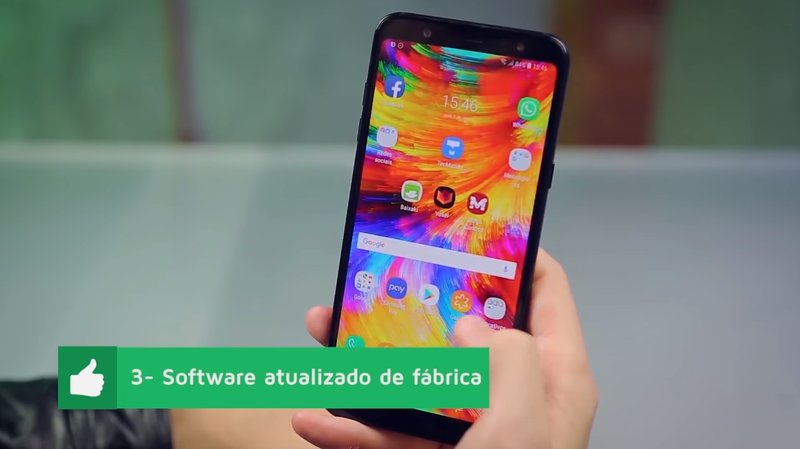 Galaxy A6+ prós e contras