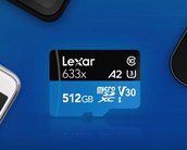 Lexar lança primeiro microSD de alto desempenho com 512 GB de espaço