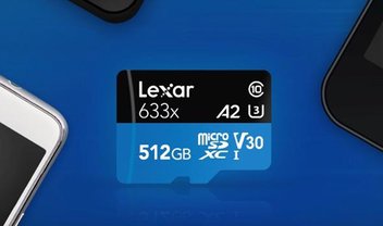 Lexar lança primeiro microSD de alto desempenho com 512 GB de espaço