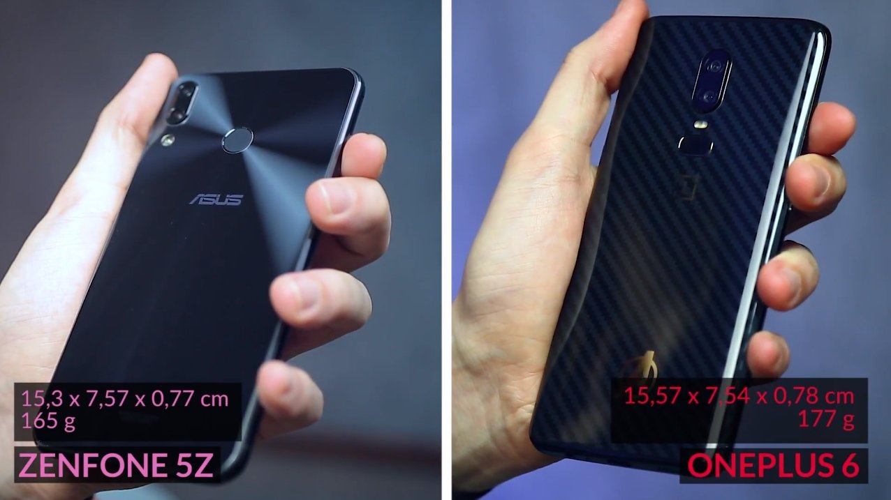 ASUS Zenfone 5z vs OnePlus 6