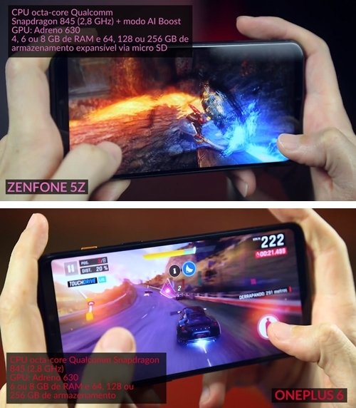 ASUS Zenfone 5z vs OnePlus 6