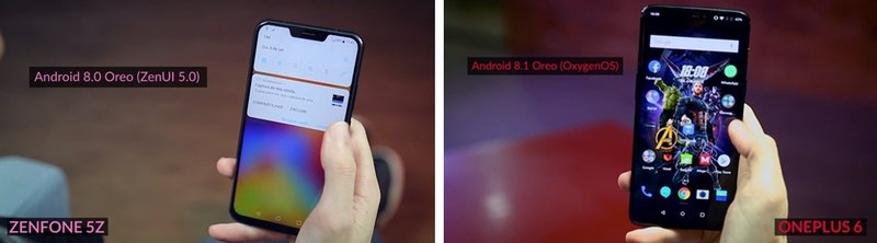 ASUS Zenfone 5z vs OnePlus 6