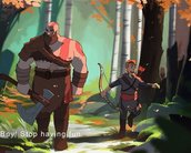 God of War ganha arte baseada nos traços do Studio Ghibli