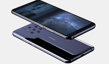 Vazam imagens em alta resolução do Nokia 9; lançamento para janeiro