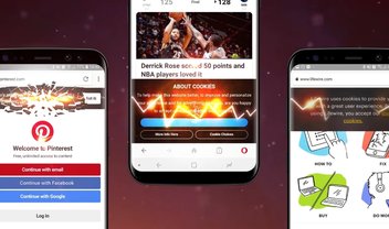 Opera para Android ganha um bloqueador de caixa de aviso sobre cookies