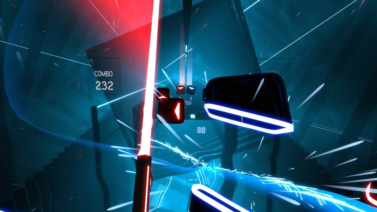 Beat Saber da Beat Games foi lançado para Playstation VR.