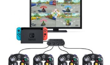 8BitDo lança adaptador de controle do GameCube para Switch e PC