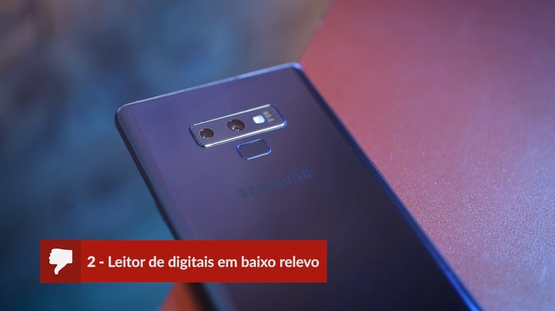 Galaxy Note 9 prós e contras