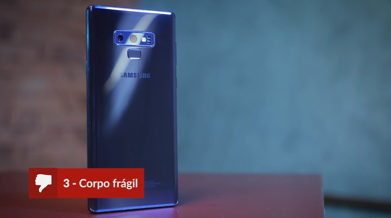 Galaxy Note 9 prós e contras