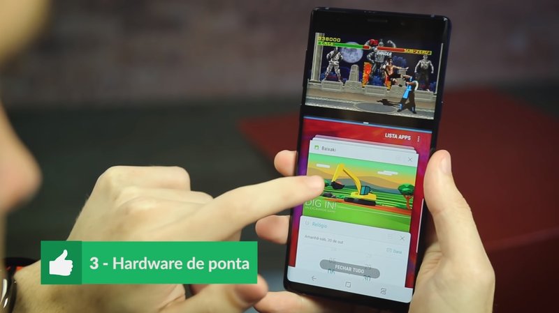 Galaxy Note 9 prós e contras