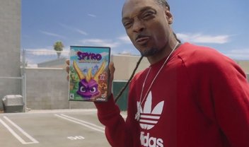 Snoop Dogg ganha cópia de Spyro Reignited Trilogy das mãos do próprio Spyro